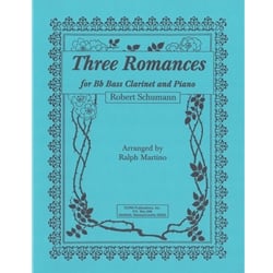 3 Romances - Bass Clarinet and Piano