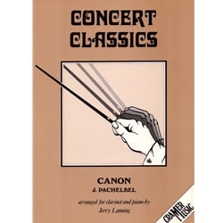 Canon - Clarinet and Piano