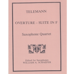 Suite in F - Sax Quartet (SATB)