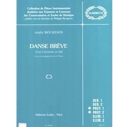 Danse Breve - Clarinet and Piano
