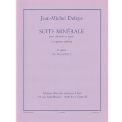 Suite Minerale Volume 2 - Bb Clarinet and Piano