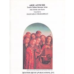 Arie Antiche: 12 Italian Baroque Arias - Tenor Voice and Piano