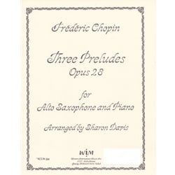 3 Preludes Op. 28 - Alto Sax and Piano