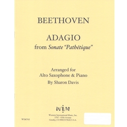 Adagio from "Sonate Pathetique" - Alto Sax and Piano