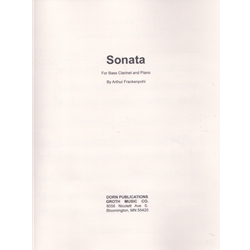 Sonata - Bass Clarinet and Piano