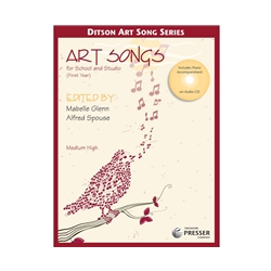 Art Songs for School and Studio (First Year) - Medium High Voice