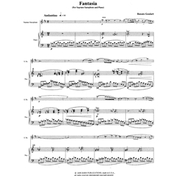 Fantasia - Soprano Sax and Piano