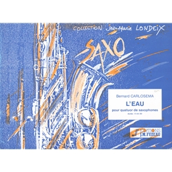 L'Eau - Saxophone Quartet (SATB) Performance Score