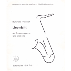 Liezwicht - Duo for Tenor Saxophone and Viola