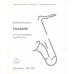 Liezwicht - Duo for Tenor Saxophone and Viola