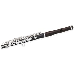 Pearl PFP-165E Grenaditte Piccolo with High Wave style Grenadilla Headjoint, E-mechanism