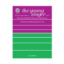 Young Singer, Book 1 - Contralto or Mezzo-Soprano (Book and Audio Access)