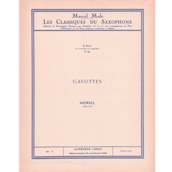 Gavottes - Alto Saxophone and Piano