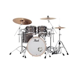 Pearl Session Studio Select 4-pc. Drum Set, 22/10/12/16 - Black Satin Ash