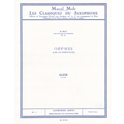Scene des Champs-Elysees from Orphee - Alto Saxophone and Piano