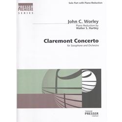 Claremont Concerto - Alto Saxophone and Piano Reduction