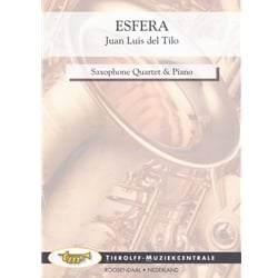 Esfera - Saxophone Quartet and Piano (SATB)