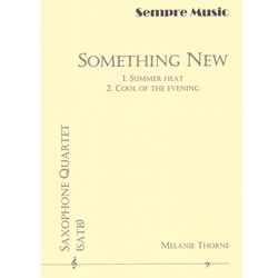 Something New - Saxophone Quartet (SATB)