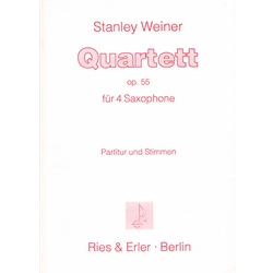 Quartett Op. 55 - Saxophone Quartet (SATB)