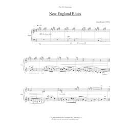 New England Blues - Soprano Sax and Piano