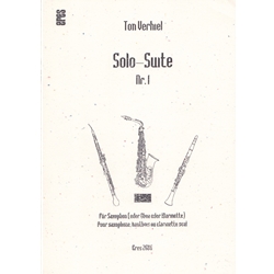 Suite No. 1 - Saxophone (Oboe, or Clarinet)