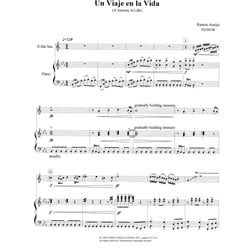 Un Viaje en la Vida - Alto Sax and Piano