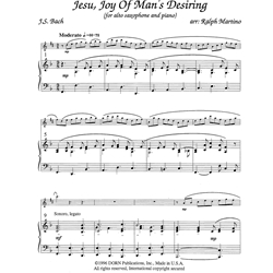 Jesu, Joy of Man’s Desiring - Alto Sax and Piano