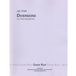 Diversions - for 2 Alto Saxophones