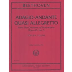 Adagio-Andante Quasi Allegretto from The Creatures of Prometheus, Op. 43, No. 5 - Cello Sextet