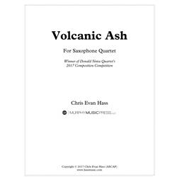 Volcanic Ash - Saxophone Ensemble Version SAATTB