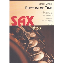 Rhythm of Time - 15 Duets for Like Saxophones