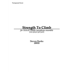 Strength to Climb - Saxophone Ensemble