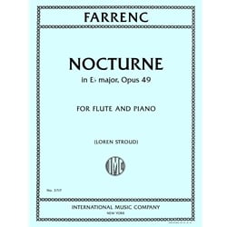 Nocturne in E flat major, Opus 49 - Flute and Piano