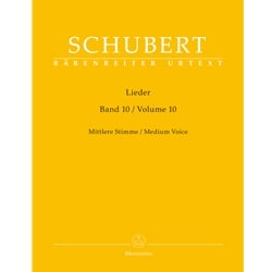 Lieder, Volume 10 - Medium Voice