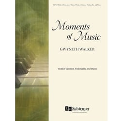 Moments of Music - Viola (or Clarinet), Cello, and Piano