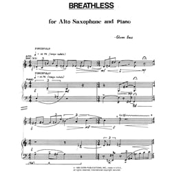 Breathless - Alto Saxophone and Piano