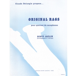 Original Rags - Saxophone Quartet (SATB)