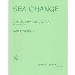 Sea Change - Alto Saxophone (or Alto Clarinet) and Piano