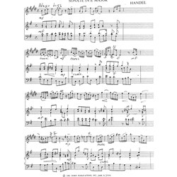 Sonata in E Major - Alto Saxophone and Piano