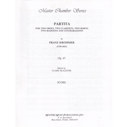 Partita in B-flat, Op. 67 - Score