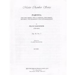 Partita, Op. 45, No. 3 - Score