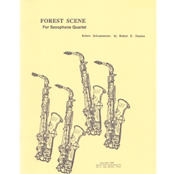 Forest Scene - Saxophone Quartet (AATB)