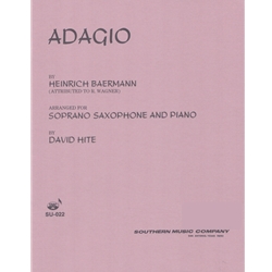 Adagio - Soprano Saxophone and Piano