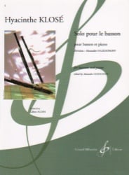 Solo Pour Le Basson - Bassoon and Piano
