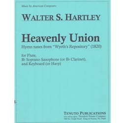 Heavenly Union from "Wyeth's Repository" (1820) - Flute, Soprano Saxophone (or Bb Clarinet) and Keyboard (or Harp)