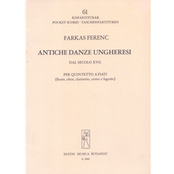 Antique Hungarian Dances - Study Score