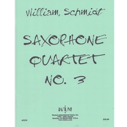 Saxophone Quartet No. 3