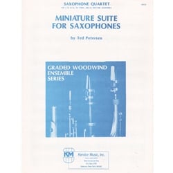 Miniature Suite - Saxophone Quartet (AATB)