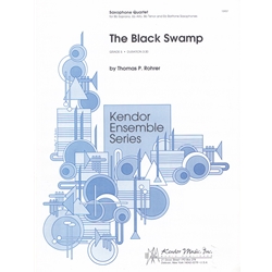 Black Swamp - Saxophone Quartet (SATB)