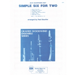 Simple 6 for 2 - Alto Saxophone Duet